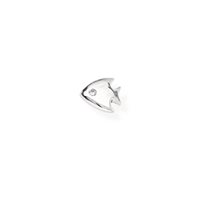 Mono orecchino Amen Donna Monorecchini in Argento Zirconia EB18 - EB18